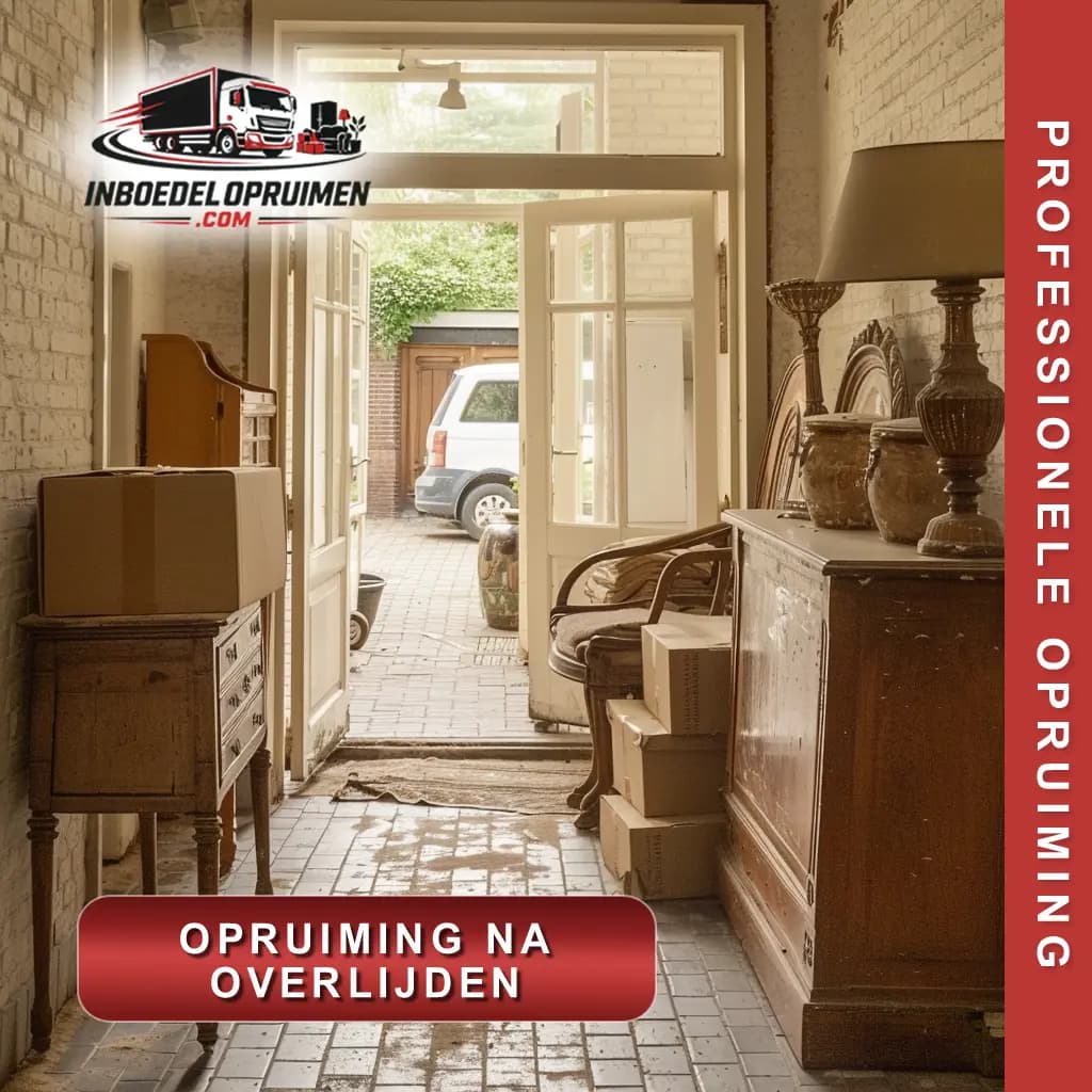 opruiming na overlijden