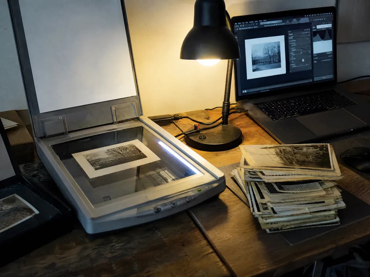 Oude foto's digitaliseren met een scanner