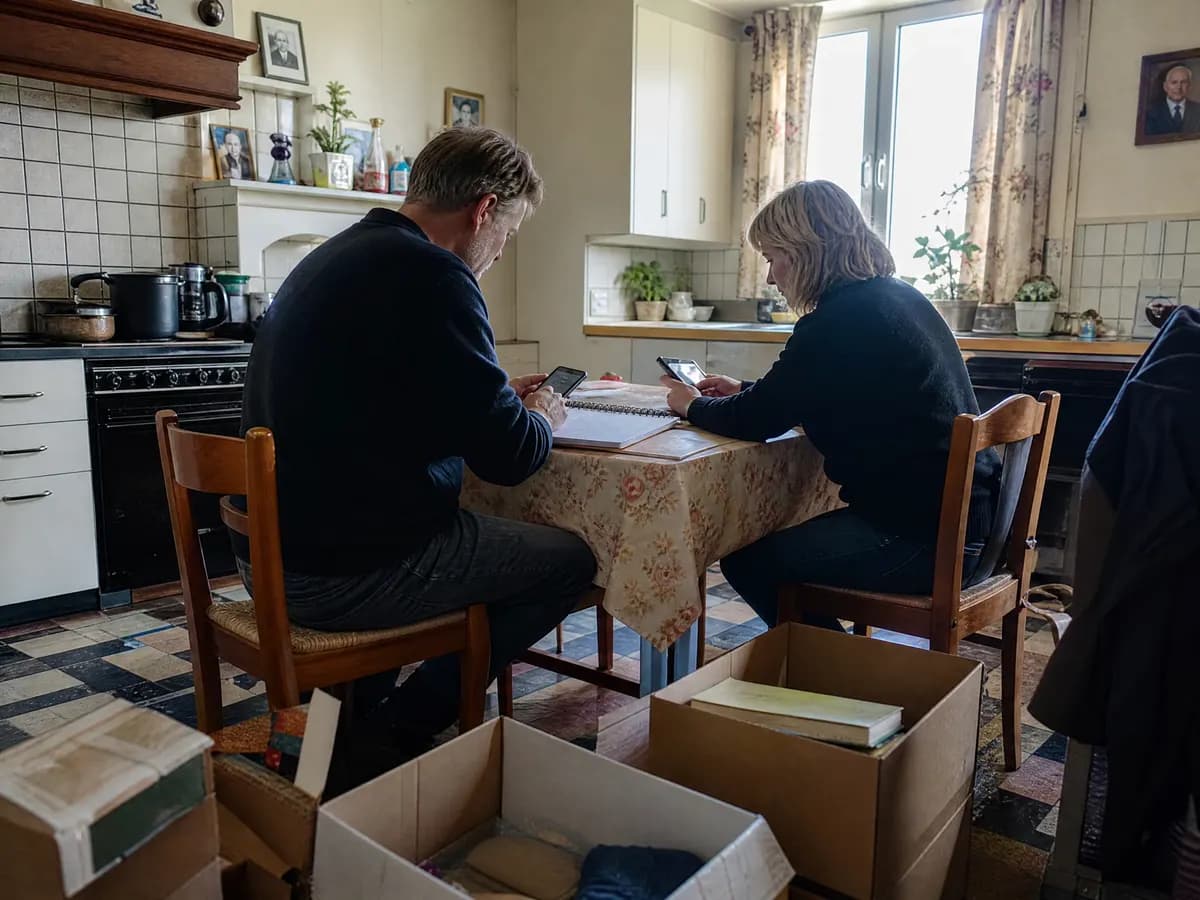 Erfgenamen verdelen de taken bij het opruimen van de ouderlijke woning