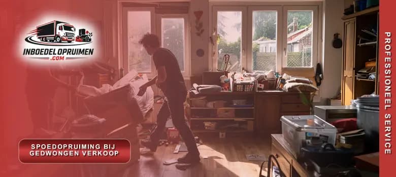 spoedopruiming bij gedwongen verkoop