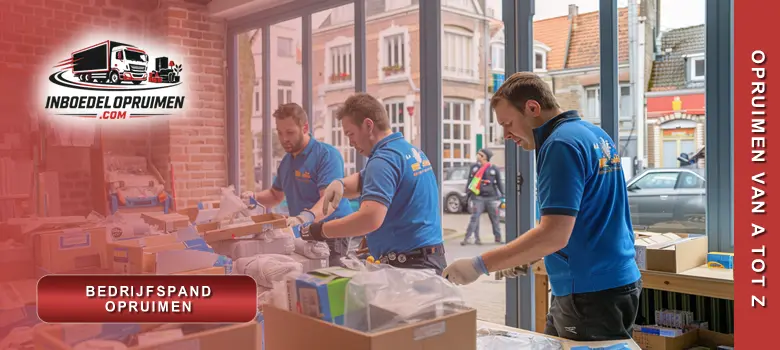 bedrijfspand opruimen