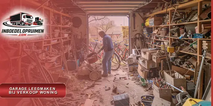 Garage leegmaken bij verkoop woning