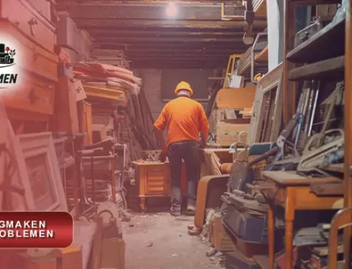Kelder leegmaken: gevaarlijk afval, vocht en wat mag weg