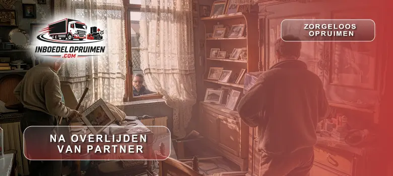 na overlijden van partner