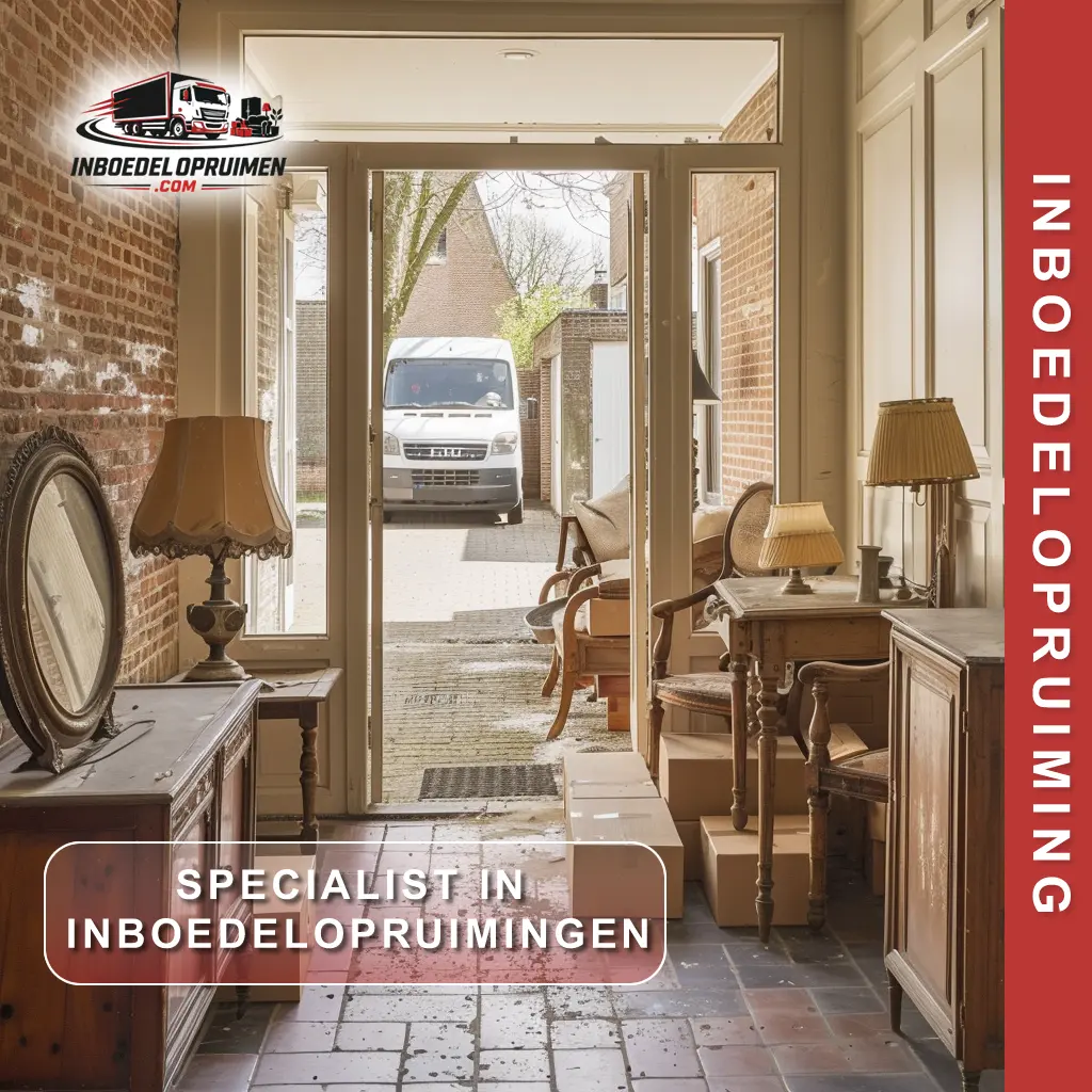 Volledig ingerichte woning klaar voor professionele inboedelopruiming door specialist