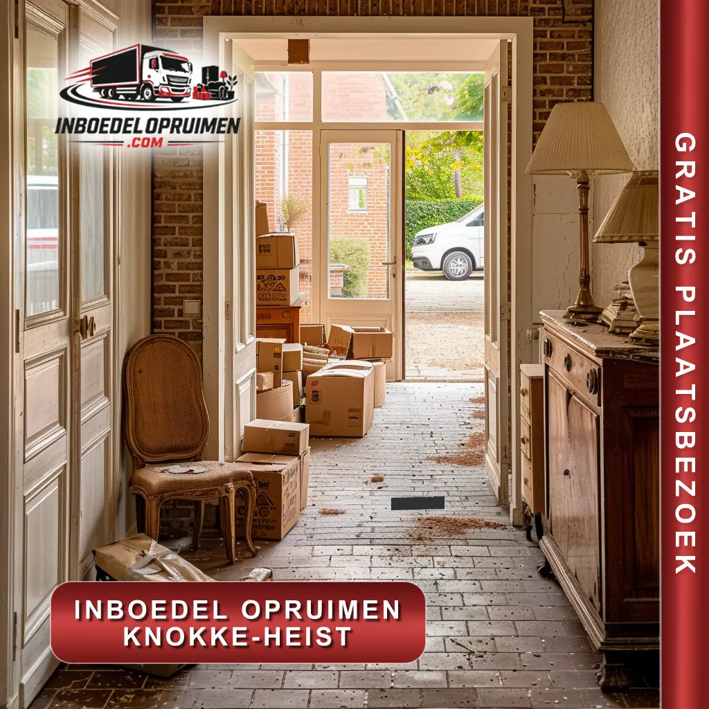 opgeruimd woning in knokke-heist