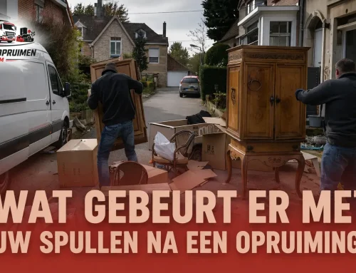 Wat gebeurt er met uw spullen na een opruiming?