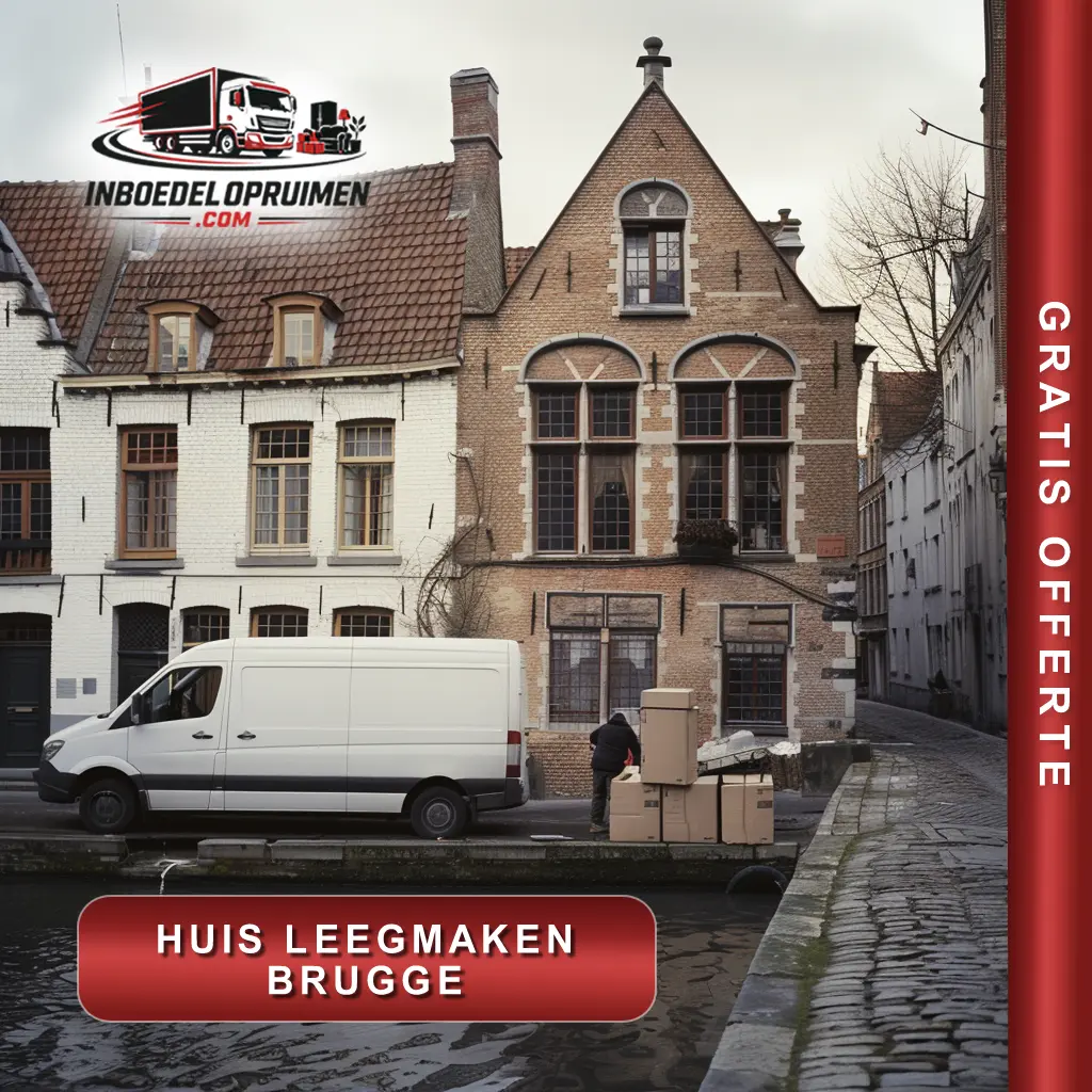 Huis leegmaken in Brugge