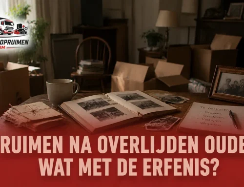 Opruimen na overlijden ouders: wat met de erfenis?