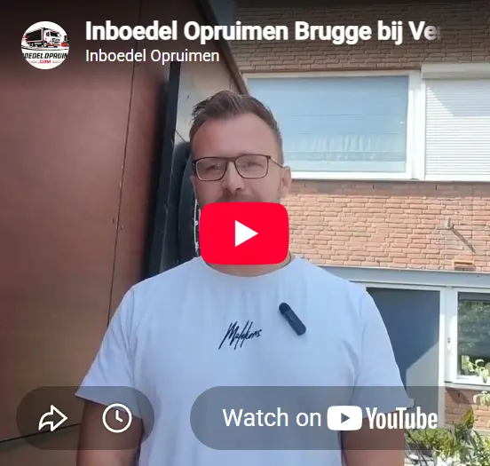 Vincent uit Brugge vertelt over inboedelopruiming bij verhuis - klantervaring video